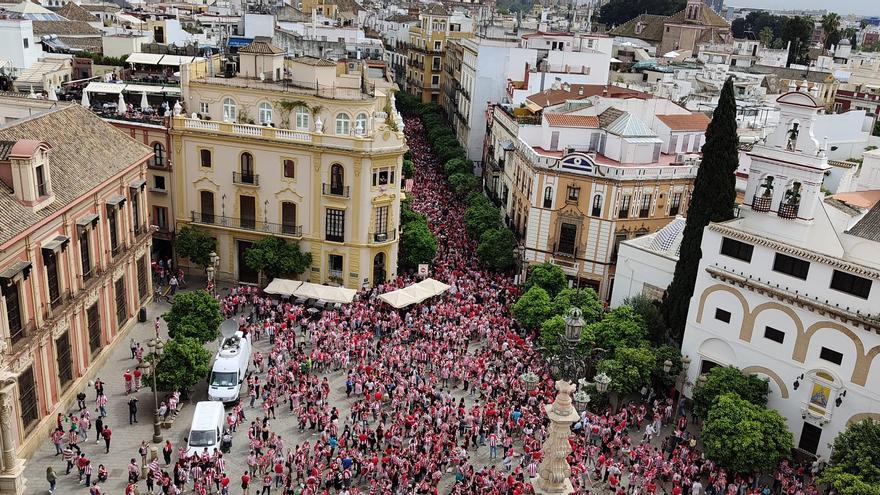 Masiva afluencia de público en la Copa del Rey