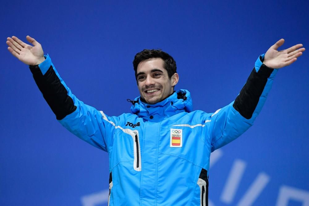 Javier Férnandez, bronce en los Juegos de Invierno de Pyeongchang