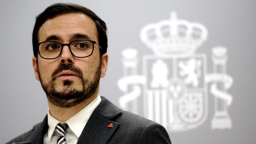 El ministro de Consumo, Alberto Garzón.