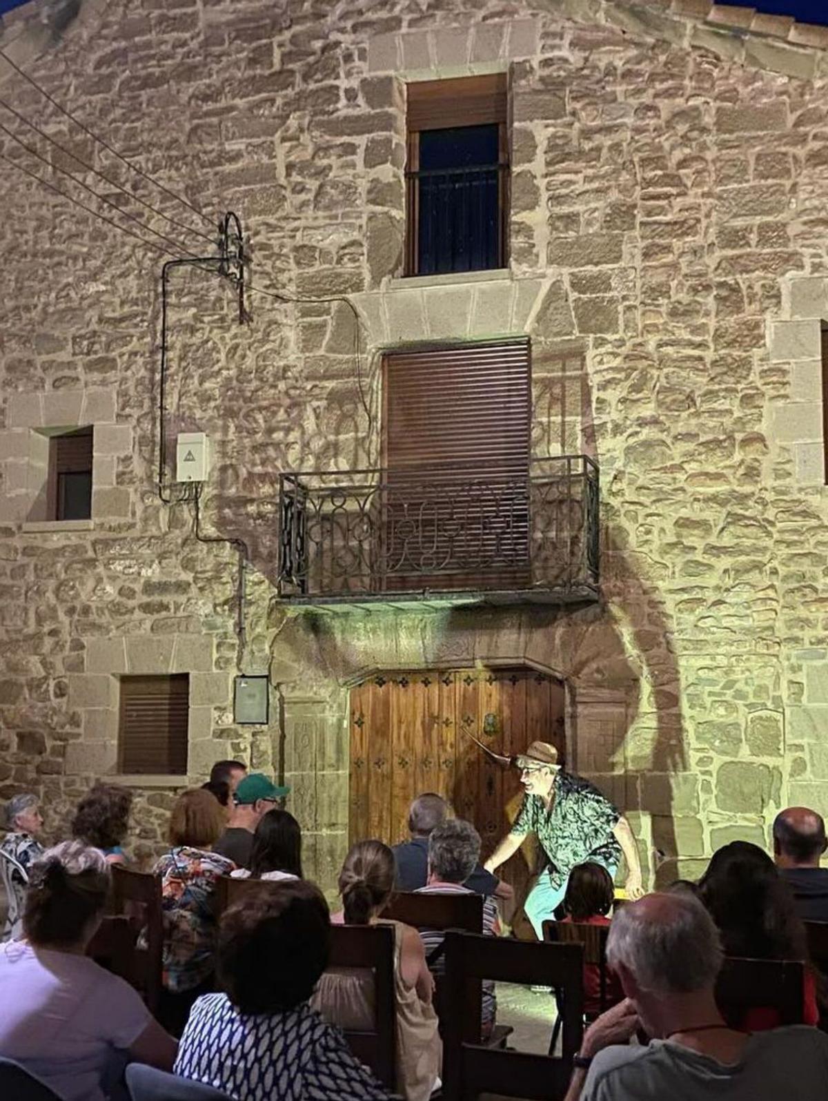 Kike Lera encandiló al público de Sabayés.  | SABAYÉS