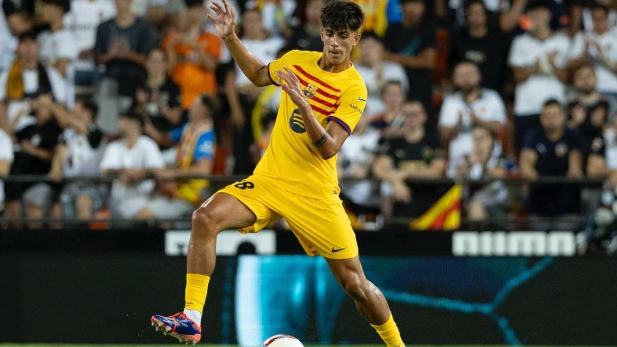 Bernal, en una imagen del duelo ante el Valencia