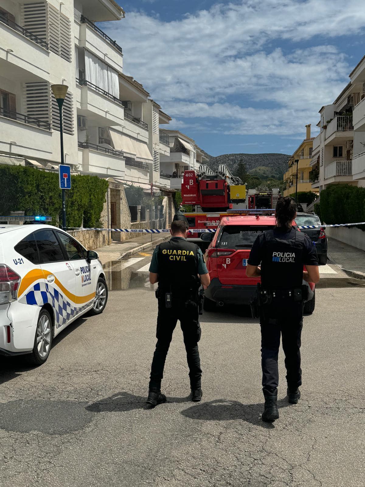 incendios en Mallorca | Desalojan un edificio de Alcúdia por el ...