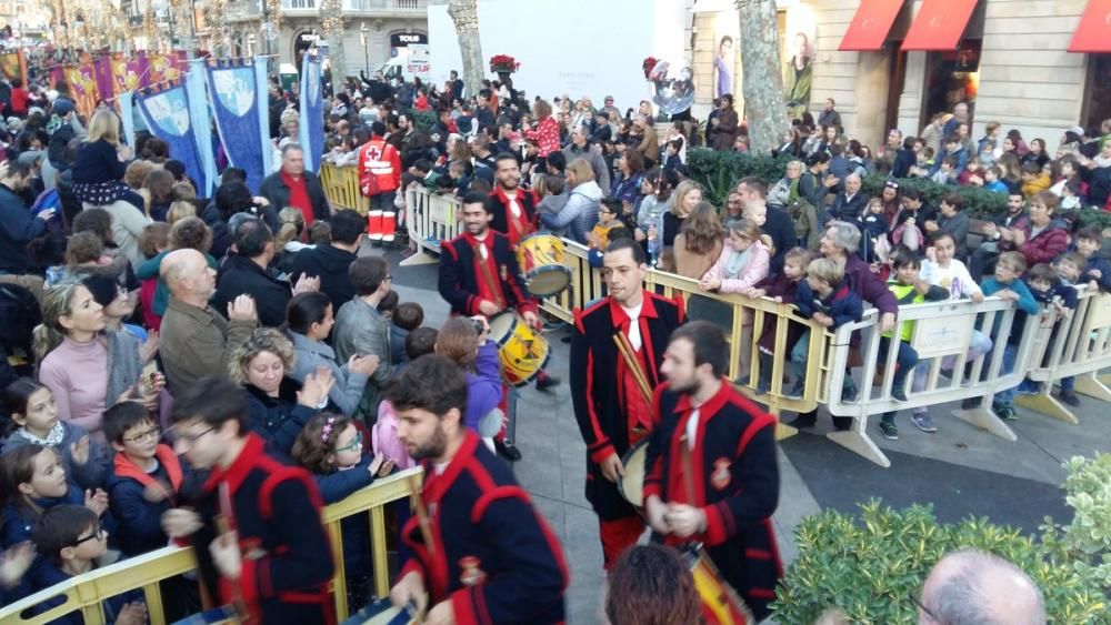 Los pajes reales llegan a Palma