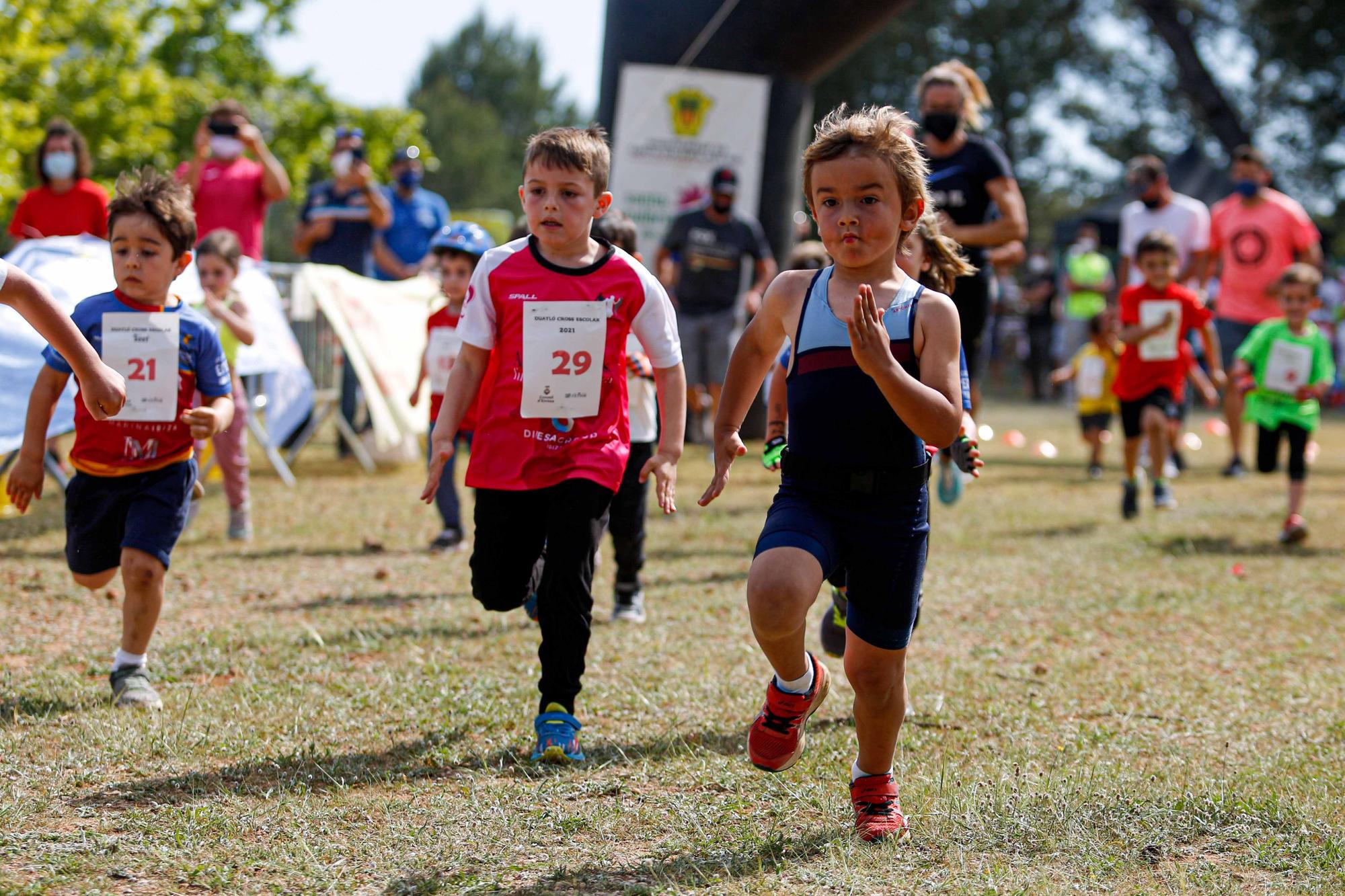 Éxito de participación en el Duatlón Cross de Can Truy con 90 niños