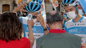 lmendiola54274131 graf5819  burgos  28 07 2020   ciclistas del equipo israel s200728175444