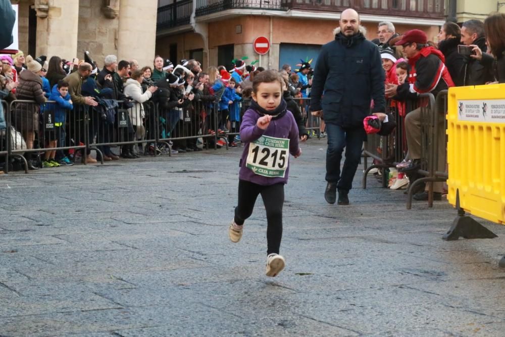 Carrera San Silvestre infantil en Zamora