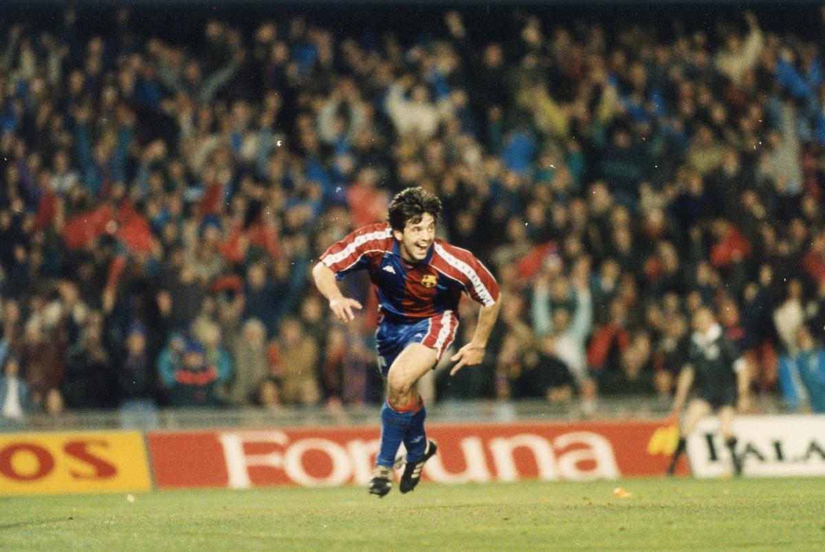 Iván Iglesias cerró la manita en el Bernabéu de la 1993/94