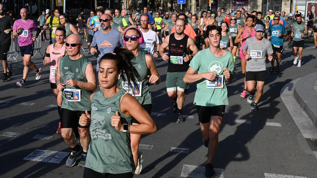 La Mercè 2022 desciende por el paseo de Sant Joan