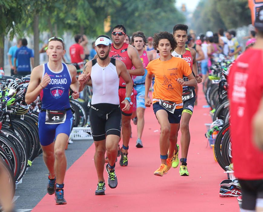 Triatlón de Málaga en La Misericordia