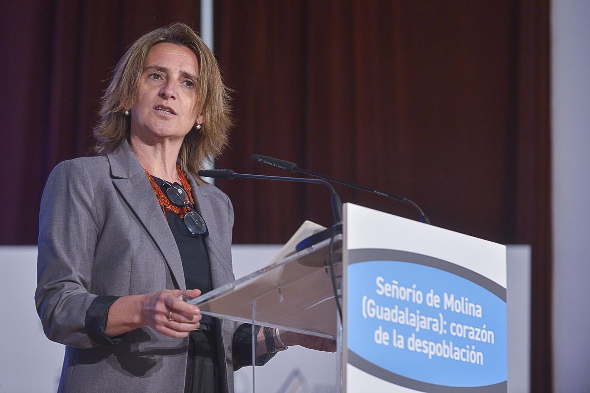 La ministra para la Transición Ecológica, Teresa Ribera.