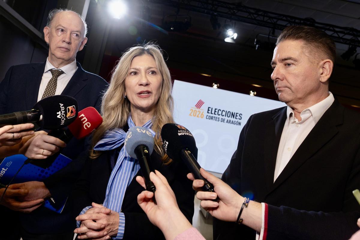 La vicepresidenta Mar Vaquero, este viernes ante los medios de comunicación.