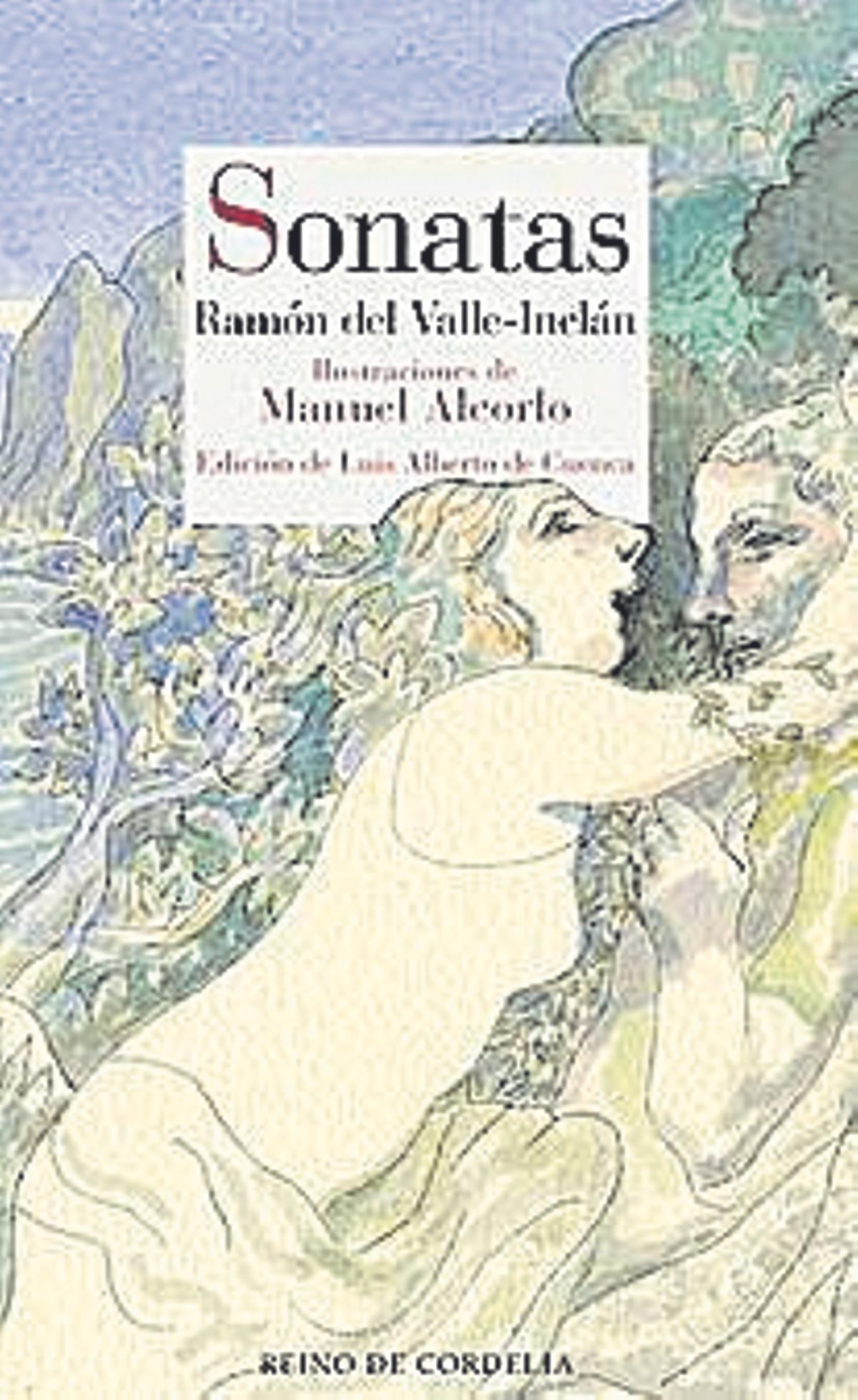 Imagen de la portada de 'Sonatas' de Valle-Inclán.