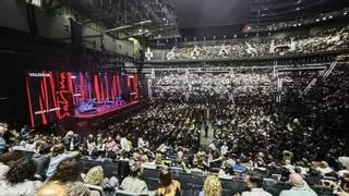 Roig Arena, de modo concierto a baloncesto en menos de nueve horas