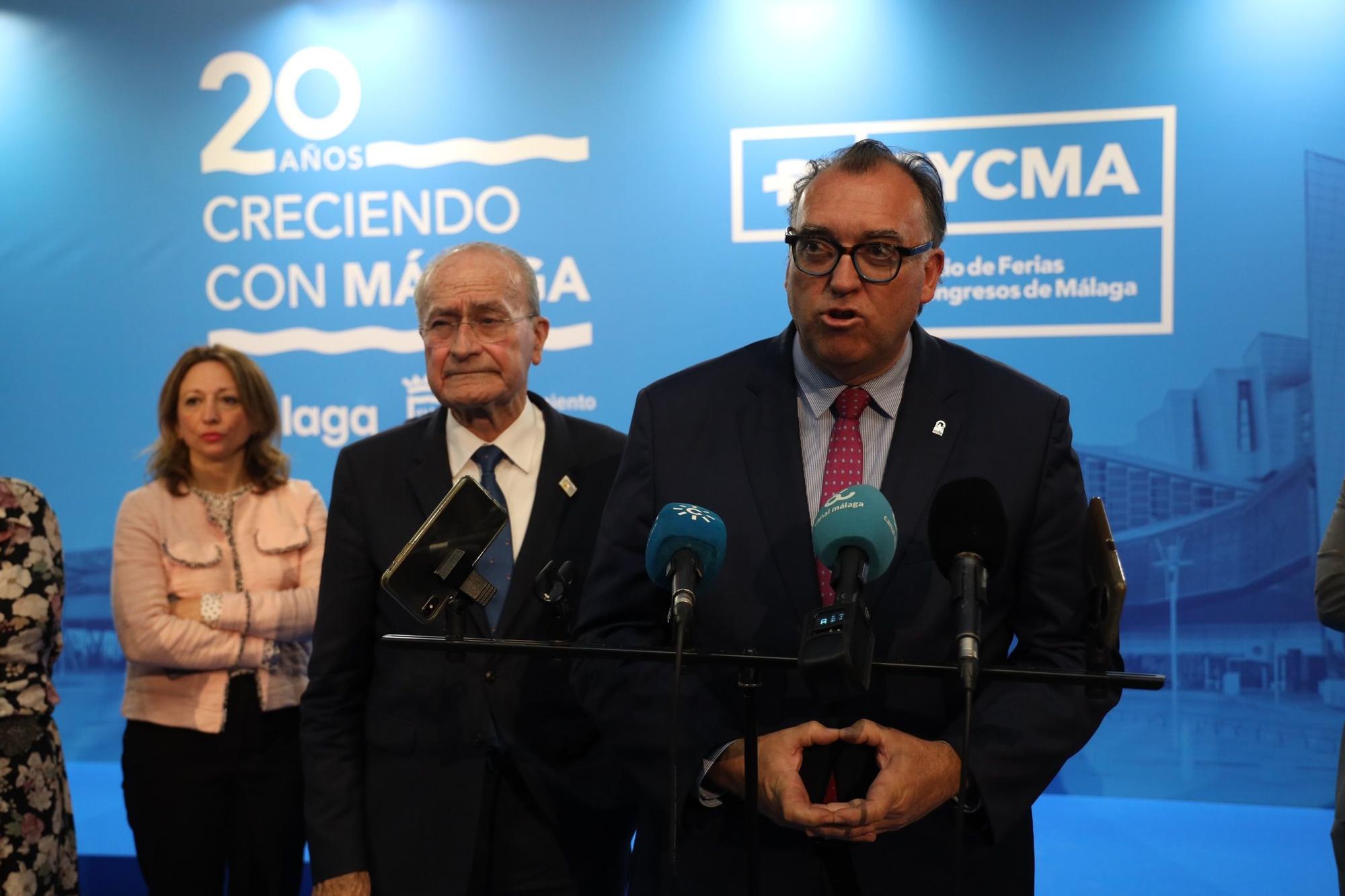 El 20 aniversario del Palacio de Ferias y Congresos de Málaga, en imágenes