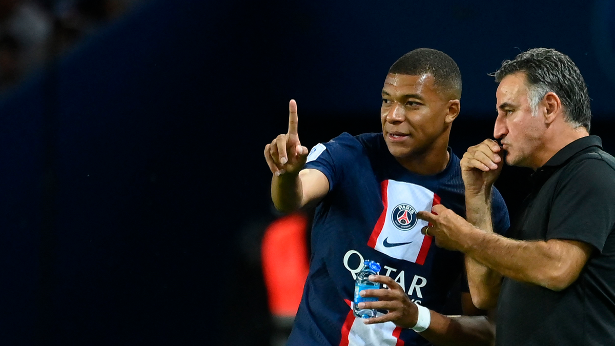 Galtier y Mbappé