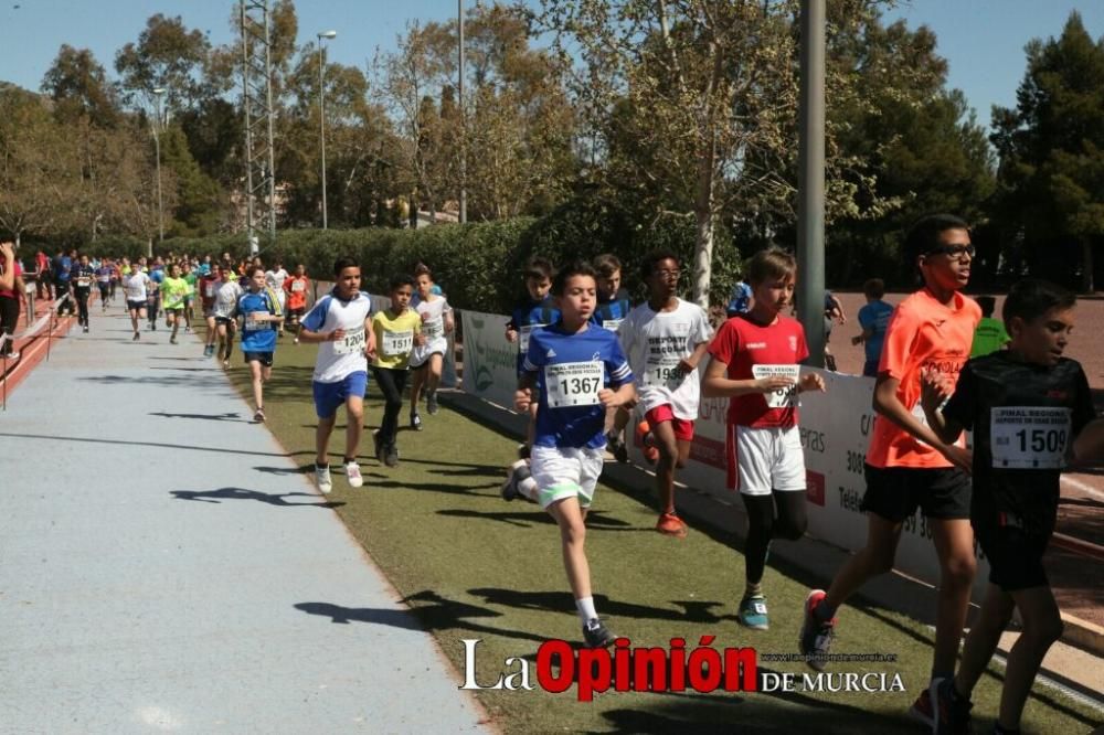 Final Cross Escolar de Lorca . Alevín masculino