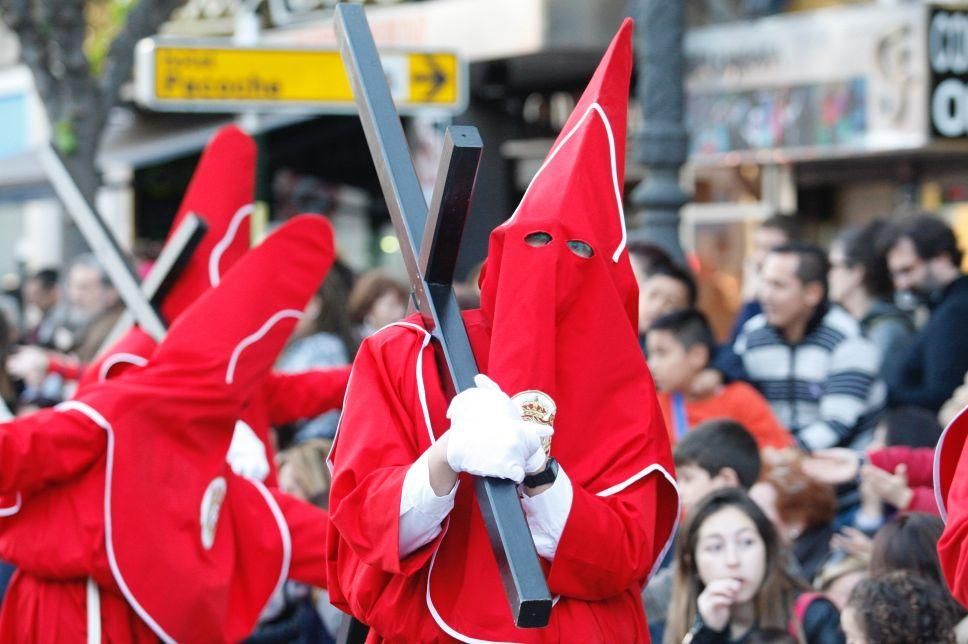 Miércoles Santo 'colorao' en Murcia