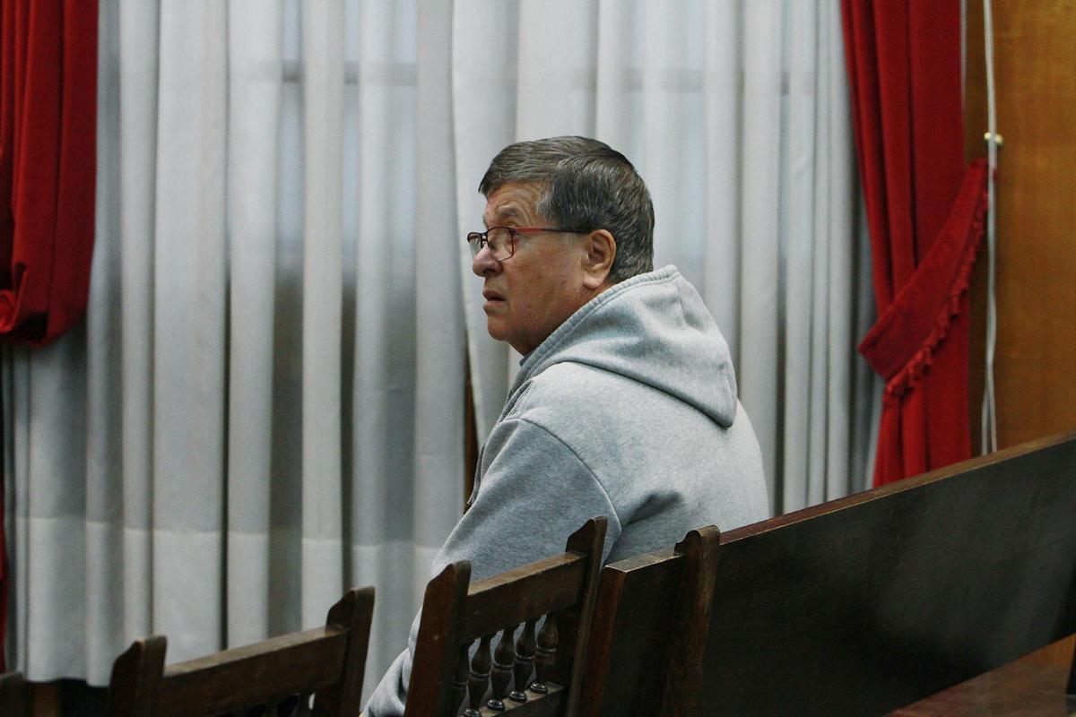 El acusado, en el juicio celebrado este lunes en la Audiencia Provincial.