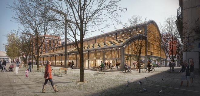 Arrenquen les obres del nou mercat de l’Abaceria de Barcelona