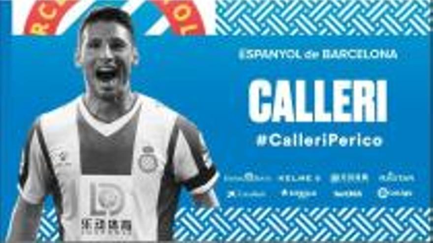 El argentino Calleri, nuevo jugador del Espanyol