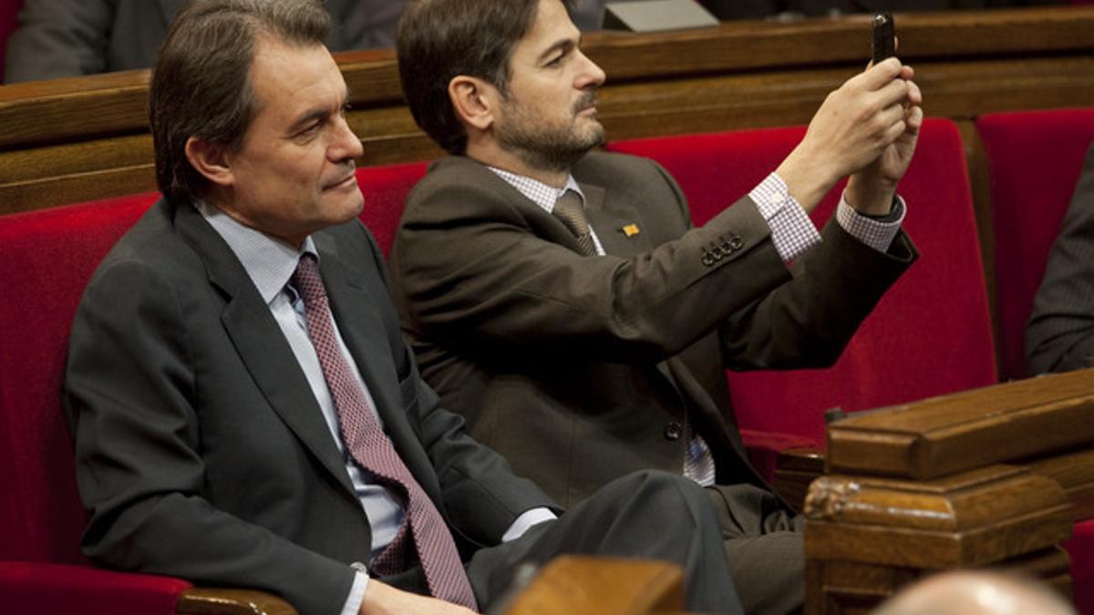 La ausencia más importante es la del presidente de la Generalitat, Artur Mas.