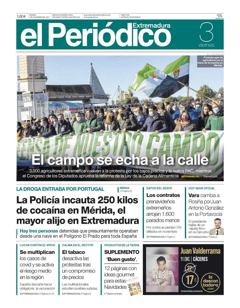 Consulta la portada correspondiente al día xx de xxxxx del 2021