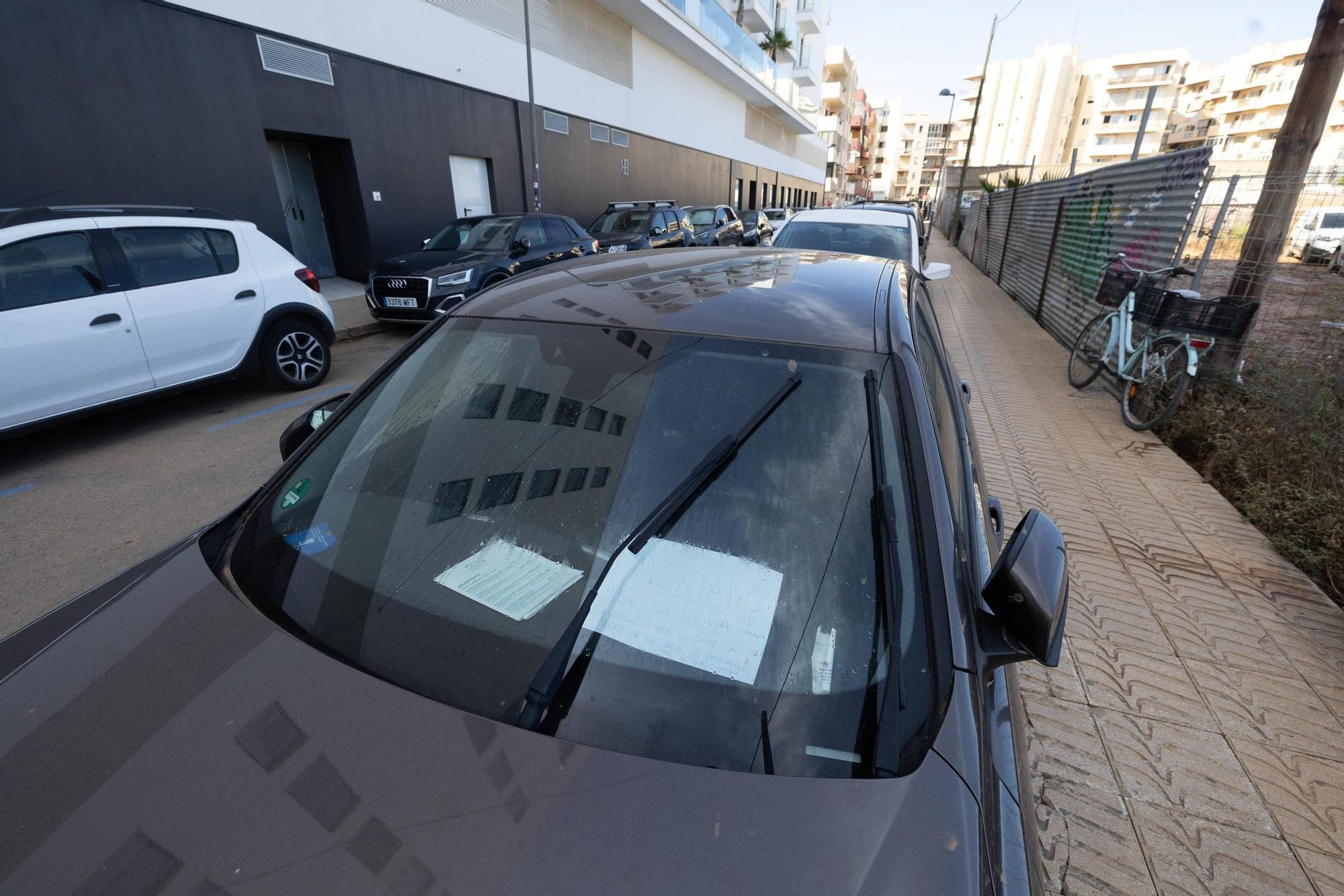 Así siguen los negocios afectados por la dana en Ibiza.