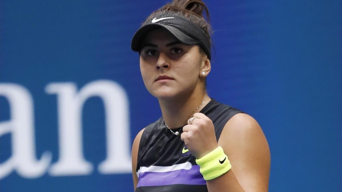 zentauroepp49757573 new york  united states   07 09 2019   bianca andreescu of c190908001933