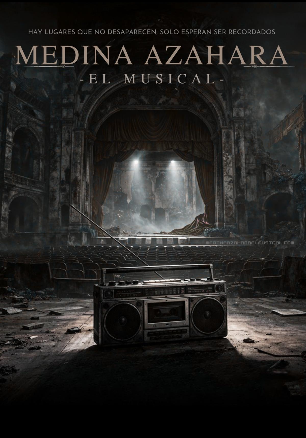 Cartel del musical sobre Medina Azahara.