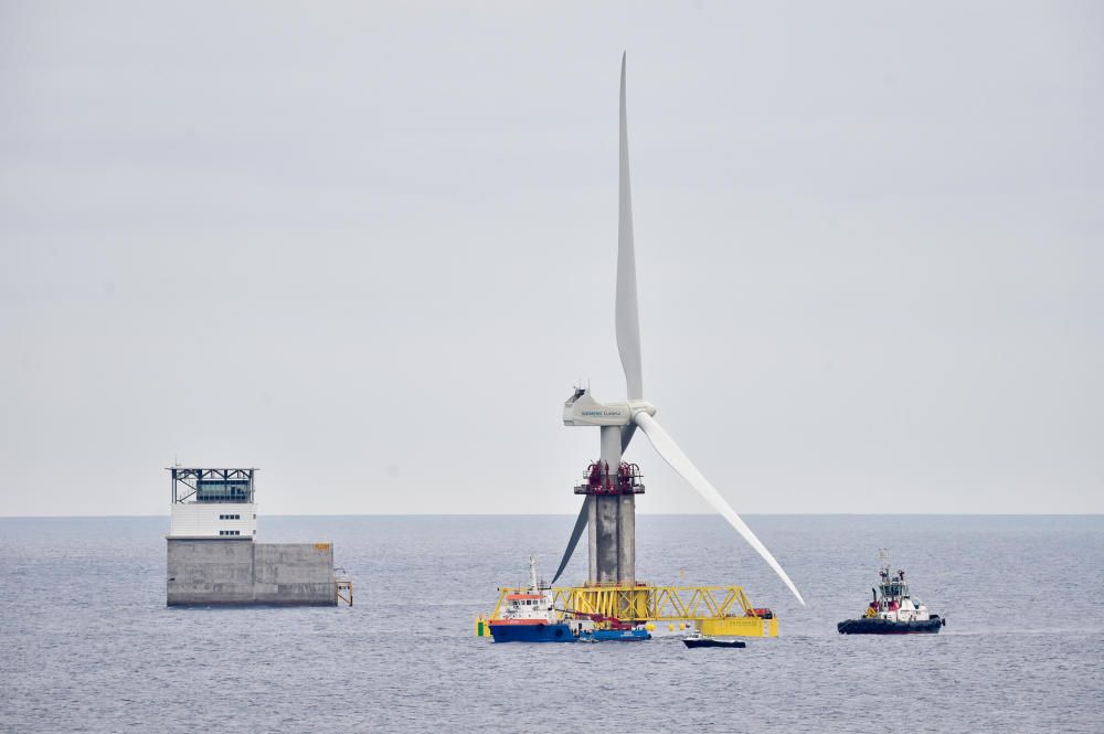 21-06-2018 TELDE. Aerogenerador marino de la ...