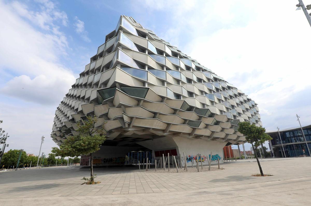 El pabellón de Aragón en una i