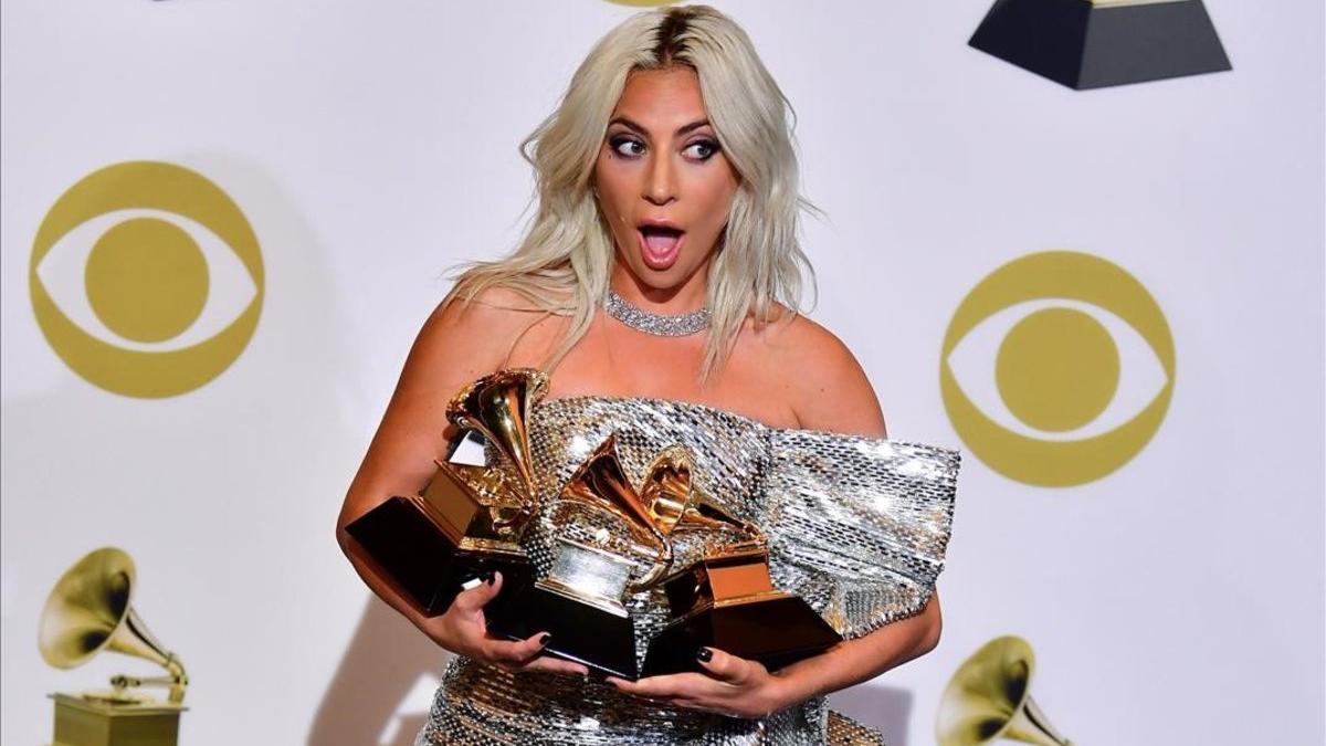 Lady Gaga, con sus premios