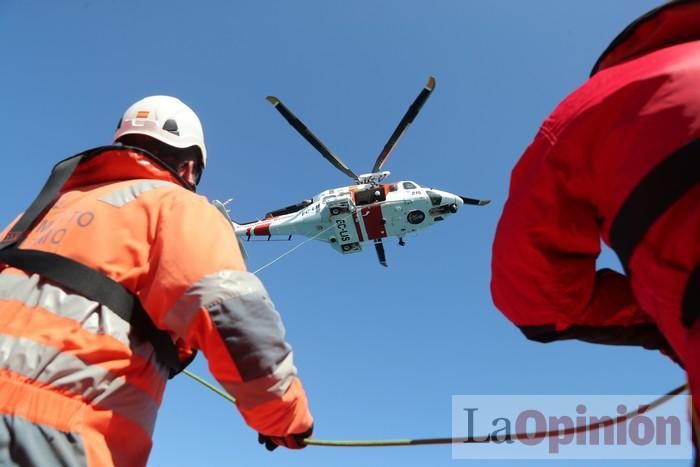 Simulacro de Salvamento Marítimo en Cartagena