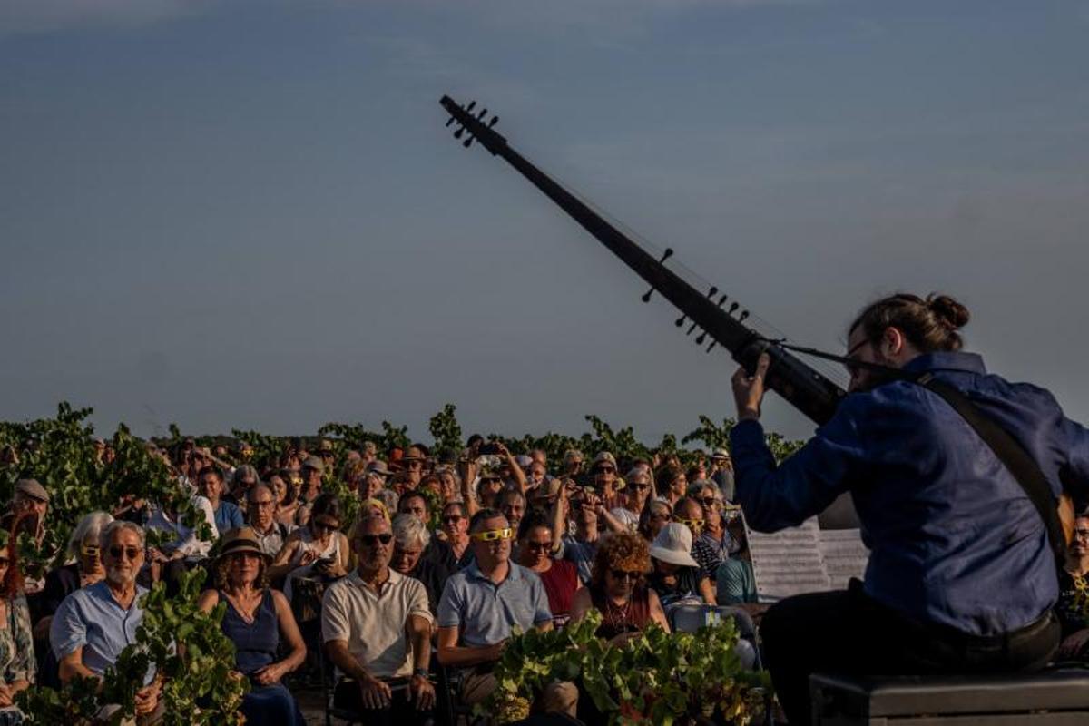 Concierto secreto del Festival Jordi Savall durante el eclipse