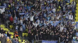 La afición del Málaga CF dio otra lección de fidelidad en Villarreal