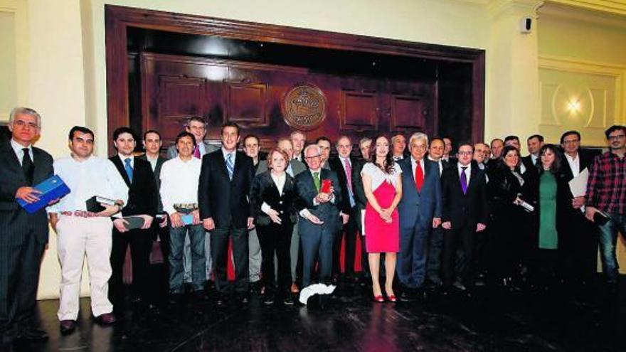 Cena de gala de las «Plomadas de plata»