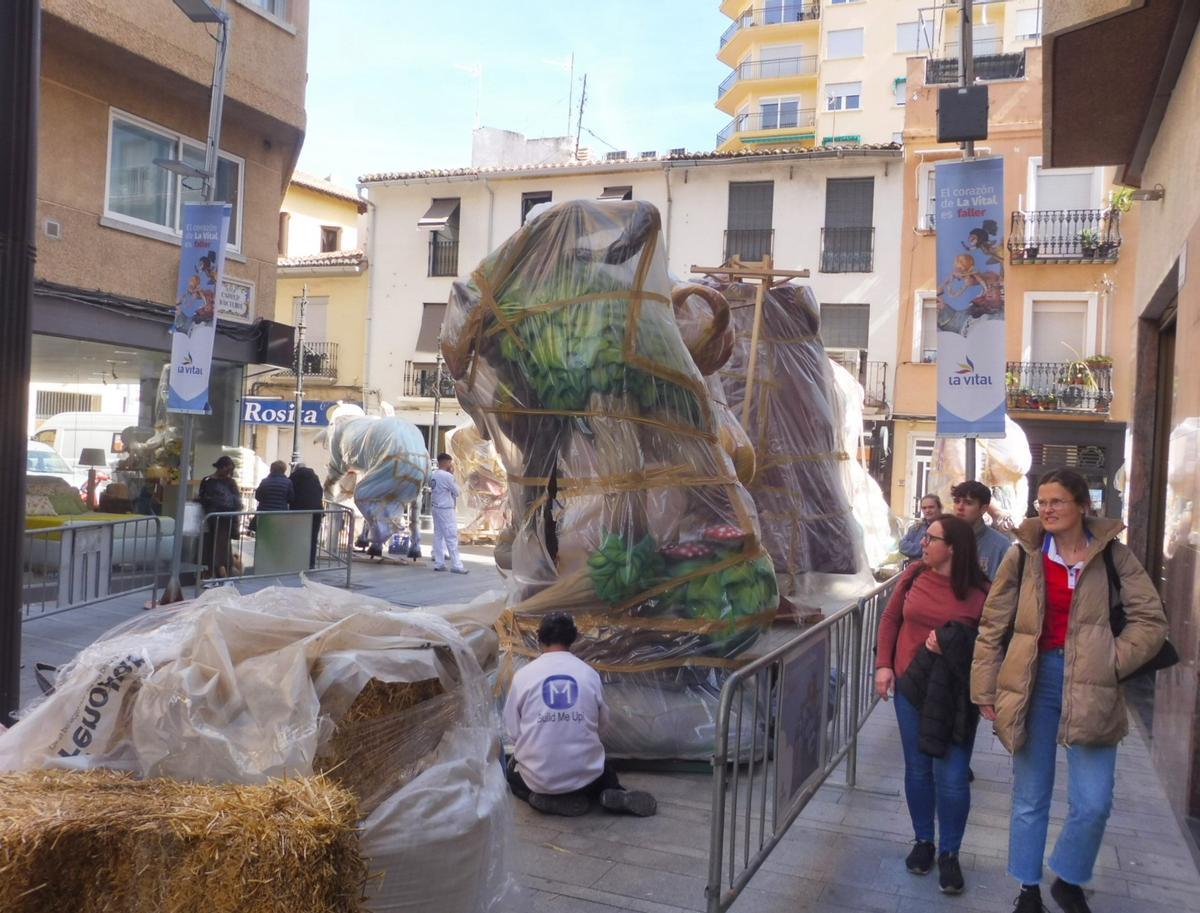 Plantà en Vilanova, este mediodía.