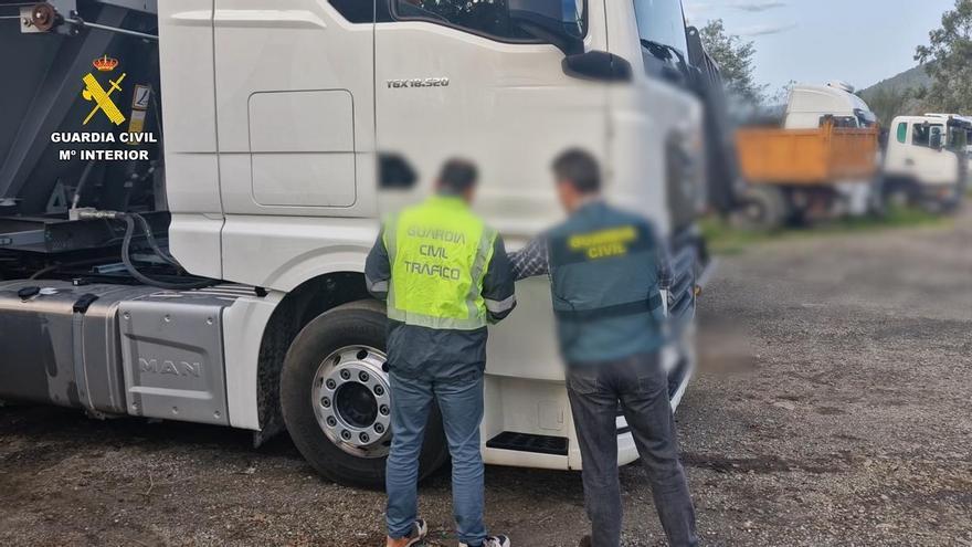 Tres detenidos en Pontevedra por un fraude masivo con vehículos industriales valorados en 1,5 millones