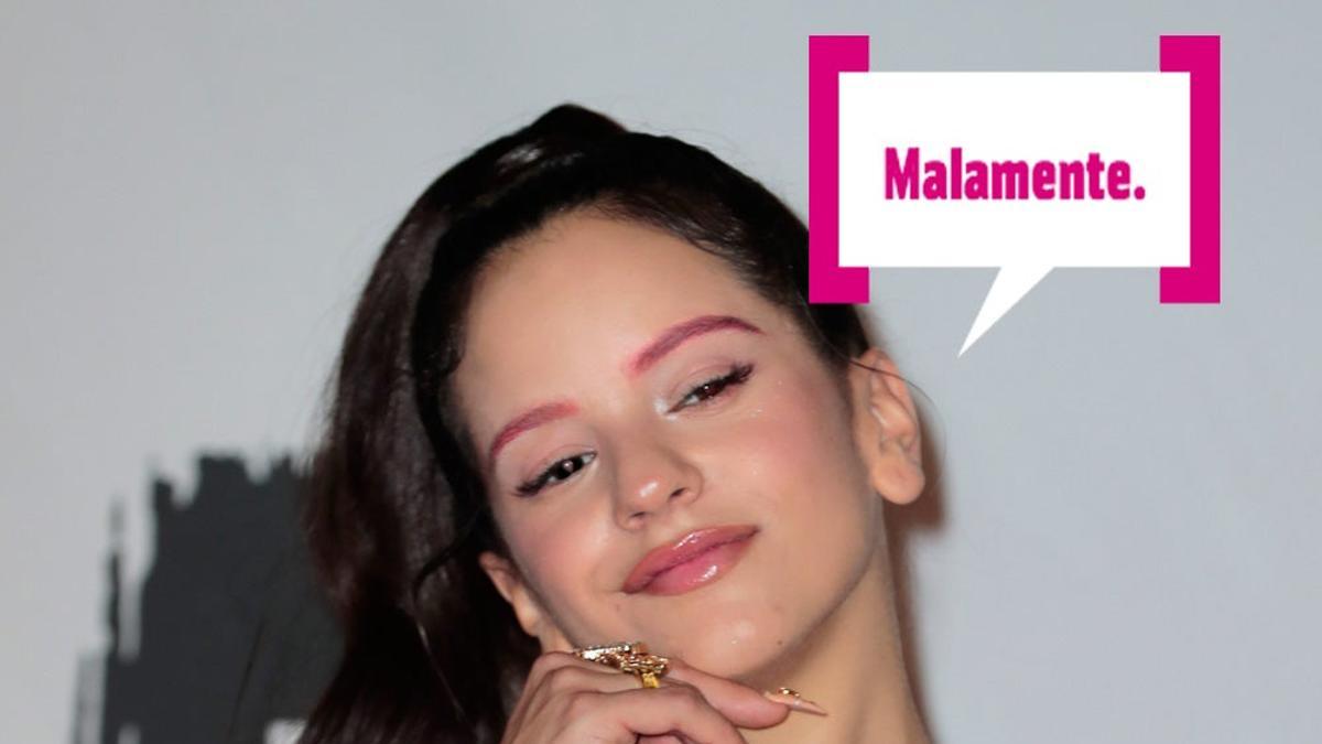 Malamente estaba Rosalía en los MTV EMAs