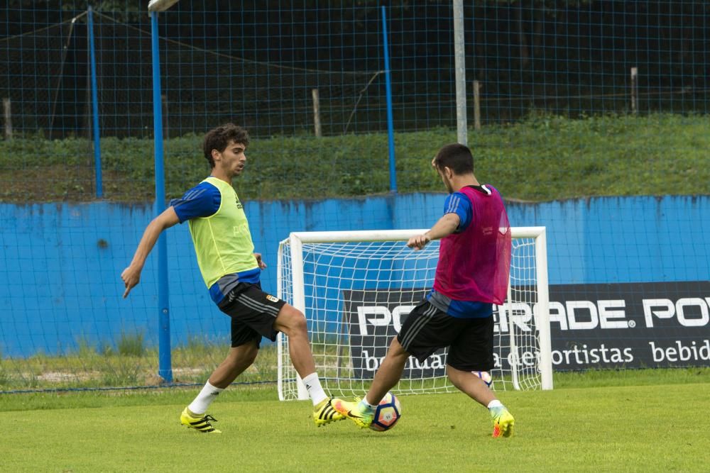 Entrenamiento del Real Oviedo