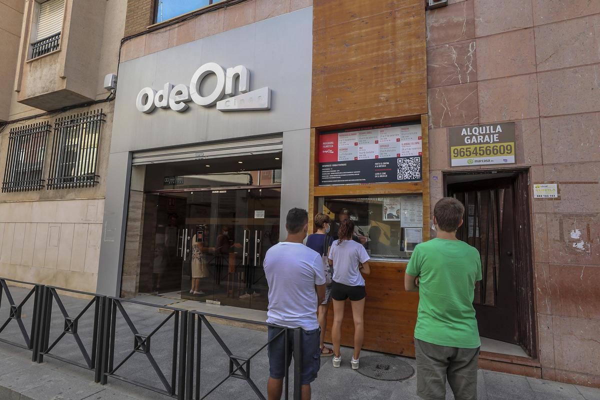 Cines Odeon, en imagen retrospectiva