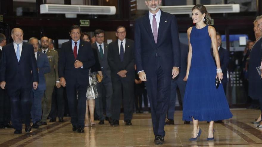 Los Reyes presidirán esta tarde el concierto de la OSPA en el Auditorio de Oviedo