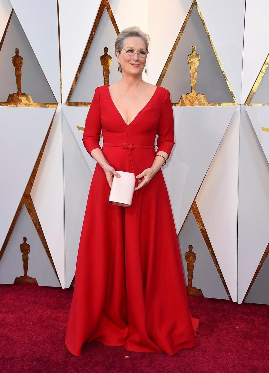 Mery Streep en los Oscar 2018