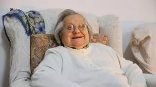 Francisca Pons, a punto de cumplir 100 años: «Aspiro a ser la más mayor de Mallorca, aún estoy bien»