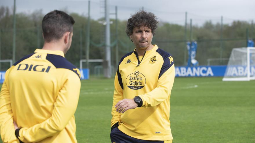 El Dépor prepara el partido de Majadahonda