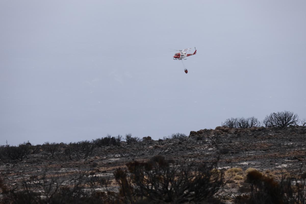 Estabilizado el incendio de Tenerife