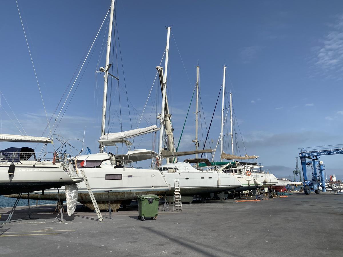 Varadero del Real Club Náutico de Castelló