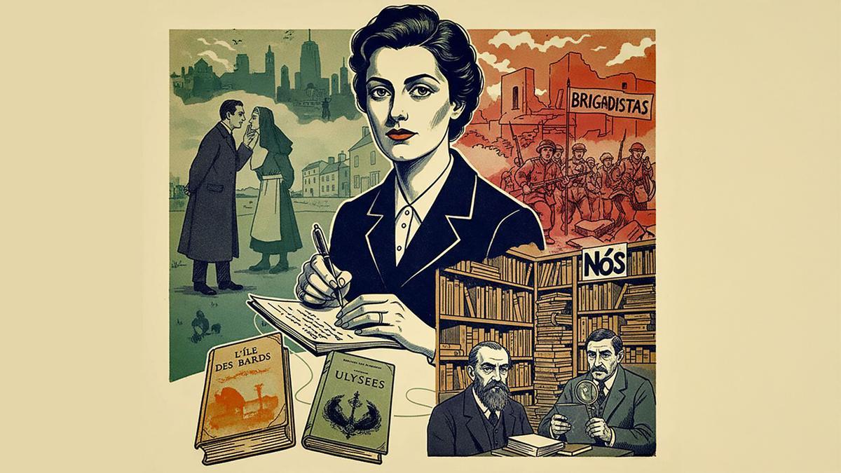 Simone Téry, a xornalista que conectou a Guerra Civil coa literatura irlandesa e a cultura galega a través das súas crónicas e encontros con figuras como James Joyce e Michael Collins.