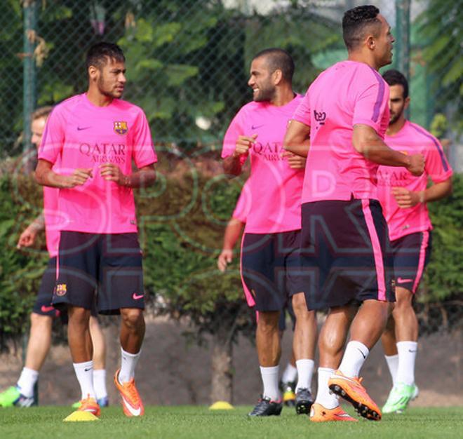 El Barça prepara el partido contra el Celta sin Iniesta