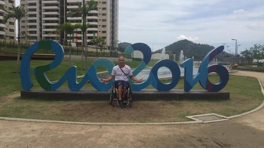 Jesús Romero, que lleva dos días en Río de Janeiro, ya ultima la preparación.